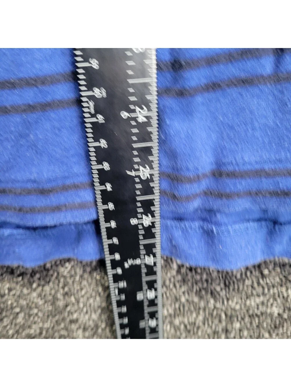Vtg Polo Ralph Lauren Men’s Sz XL Polo Shirt Blue/Black Striped